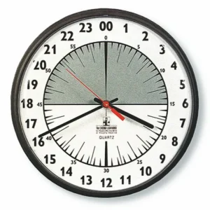 Clearance AbilityOne 6645013425313 SKILCRAFT 24-Hour Slimline Wall Clock - 9 1/4& Diameter, Brown - Analog - Quartz - One-stop shop for professional tools and equipment. Hand