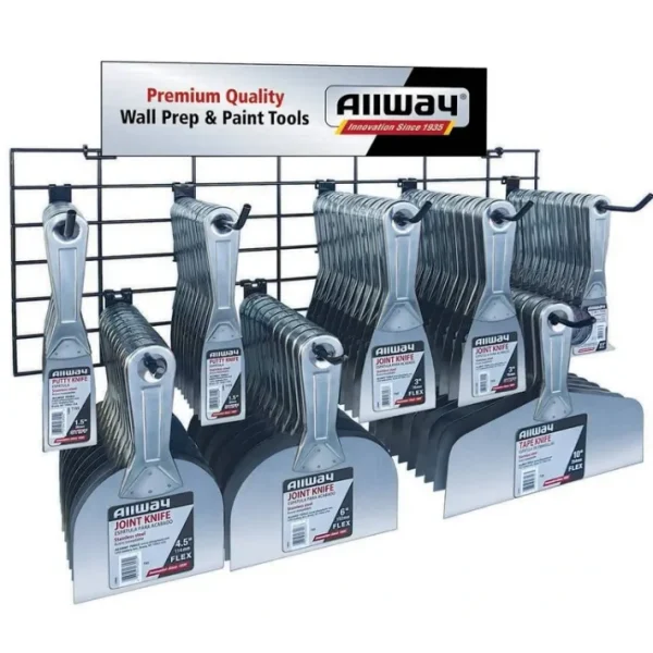 Outlet Allway PW8 80-Piece Two-Piece Stainless-Steel Joint Knife Merchandiser - One-stop shop for professional tools and equipment. Hand