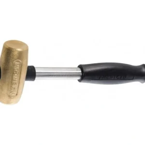 Flash Sale American Hammer AM4BRCG Non-Marring Hammer, 4 lb, 1-5/8& Face Dia, Brass Head - One-stop shop for professional tools and equipment. Hand