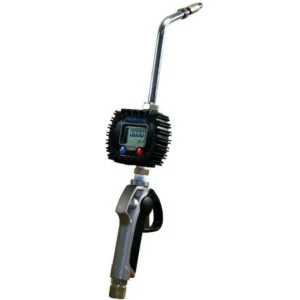 Hot American Lube TIM-600-RM Digital Metered Control Handle for Oils with Rigid Extension & Manual Non-Drip Tip - One-stop shop for professional tools and equipment. Hand
