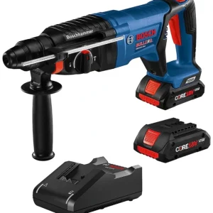 Bosch GBH18V-26DK25 18V Sds+ Hammer Kt W/4.0Ah - One-stop shop for professional tools and equipment.^ Power Tools
