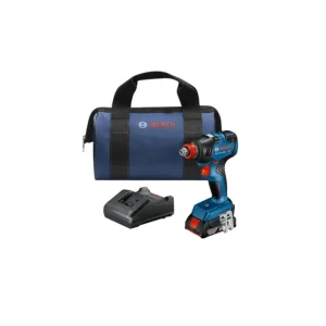 Bosch GDX18V-1800B12 18V Ec Brushless 1/4 In. And 1/2 In. Two-In-One Bit/Socket Impact Driver Kit With 2.0 Ah Slimpack Battery - One-stop shop for professional tools and equipment.^ Power Tools