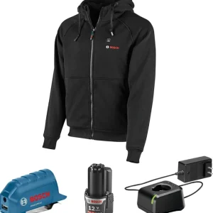 Bosch GHH12V-20LN12 12V Large Heated Hoodie - One-stop shop for professional tools and equipment.^ Power Tools