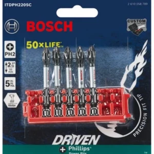 Bosch ITDPH2205C Impact Tough Ph2 2& 5Pk Clip - One-stop shop for professional tools and equipment.^ Power Tools