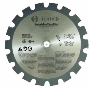 Hot Bosch PRO82518NC 8 1/4& 18T Nail Cut Blade - One-stop shop for professional tools and equipment. Full