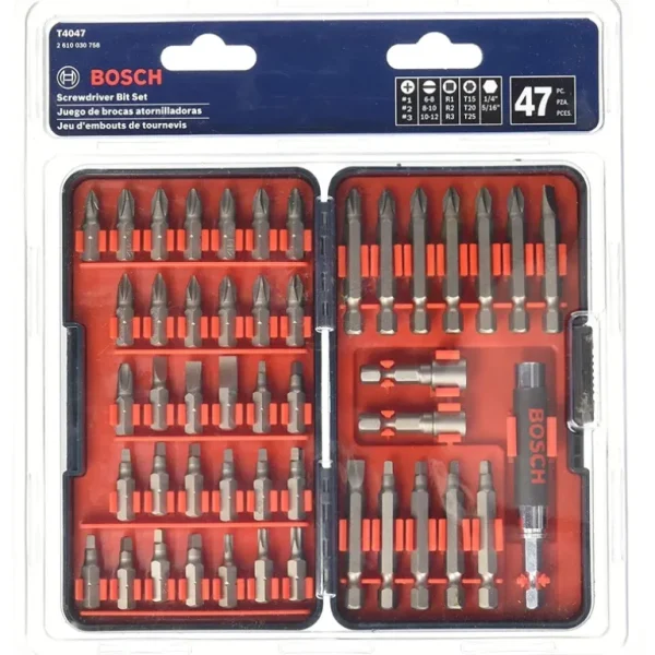 Bosch T4047L 47Pc Bosch Screwdriver Bit Set - One-stop shop for professional tools and equipment.^ Power Tools