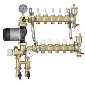Best Caleffi 1725H1AHE Low Temp Manifold mixing station 8-Ports, Alpha Pump - One-stop shop for professional tools and equipment. Pressure