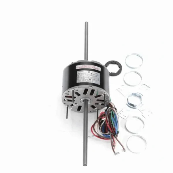 Sale Century Fan Coil & Air Conditioner Motor, 1/6 HP, 1 Ph, 60 Hz, 115 V, 1075 RPM, 3 Speed, 48 Frame, SEMI ENCLOSED - RAL1016 - One-stop shop for professional tools and equipment. Accessories