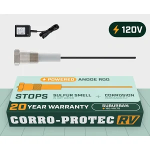 Corro-Protec 96395 120V RV Powered Anode Rod for Suburban and Mor-Flo - One-stop shop for professional tools and equipment.^ Power Tools