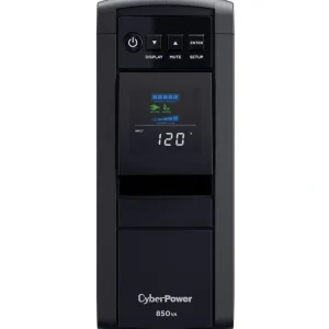 CyberPower CP850PFCLCD UPS 850VA 510W PFC compatible Pure sine wave - 850VA/510W - Mini-tower - 2 Minute Full Load - 10 x NEMA 5-15R - One-stop shop for professional tools and equipment.^ Power Tools