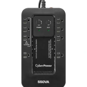 CyberPower EC550G Ecologic 550VA/330W Energy Efficient Desktop ECO UPS - 550 VA/330 W - Full Load Run-time 2 minutes - Desktop - 8 x NEMA 5-15R - One-stop shop for professional tools and equipment.^ Power Tools