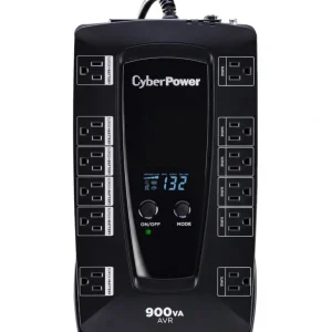 CyberPower Intelligent LCD Series AVRG900LCD 900VA 480W UPS - 900 VA/480 W - 120 V AC - 2 Minute - Compact - 2 Minute - 12 x NEMA 5-15R - One-stop shop for professional tools and equipment.^ Power Tools