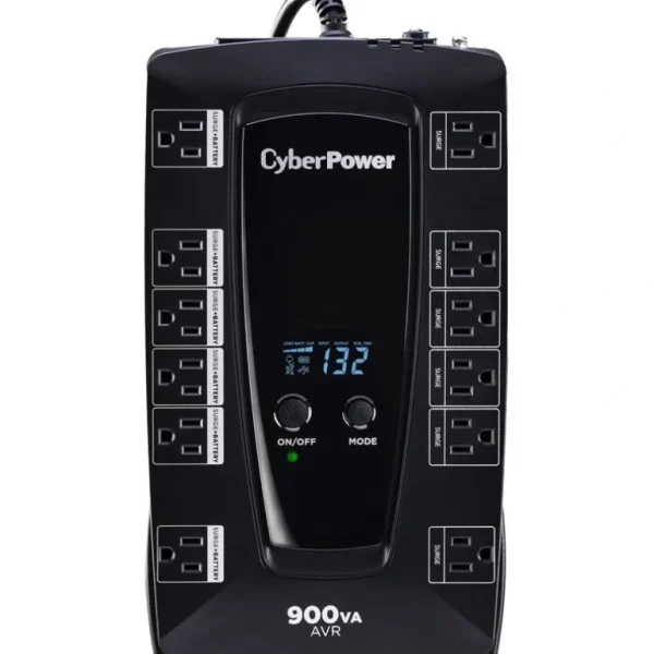 CyberPower Intelligent LCD Series AVRG750LCD 750VA 450W UPS - 750 VA/450 W - 120 V AC - 2 Minute - Compact - 2 Minute - 12 x NEMA 5-15R - One-stop shop for professional tools and equipment.^ Power Tools