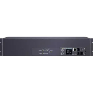 CyberPower Metered ATS PDU PDU44003 17-Outlets PDU - Metered - NEMA L5-30P - 16 x NEMA 5-20R, 1 x NEMA L5-30R - 120 V AC - Network (RJ-45) - 2U - Horizontal - Rack-mountable - One-stop shop for professional tools and equipment.^ Power Tools