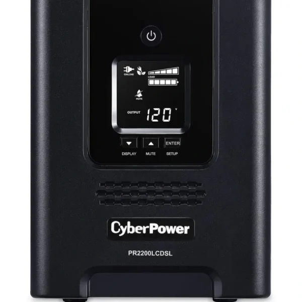 CyberPower Smart App Sinewave PR2200LCDSL 2070VA Pure Sine Wave Tower LCD UPS - 2070 VA/1980 W - Tower - 3 Minute - 6 x NEMA 5-20R - , 1 x NEMA L5-20R - One-stop shop for professional tools and equipment.^ Power Tools