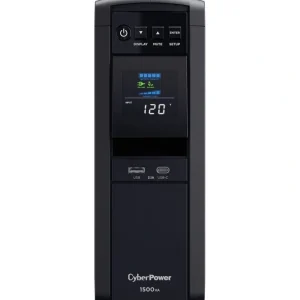CyberPower TAA Compliant CP1500PFCLCDTAA UPS 1500VA 900W PFC Compatible Pure Sine Wave - 1500VA/900W - Tower - 2 Minute Full Load - 10 x NEMA 5-15R - One-stop shop for professional tools and equipment.^ Power Tools