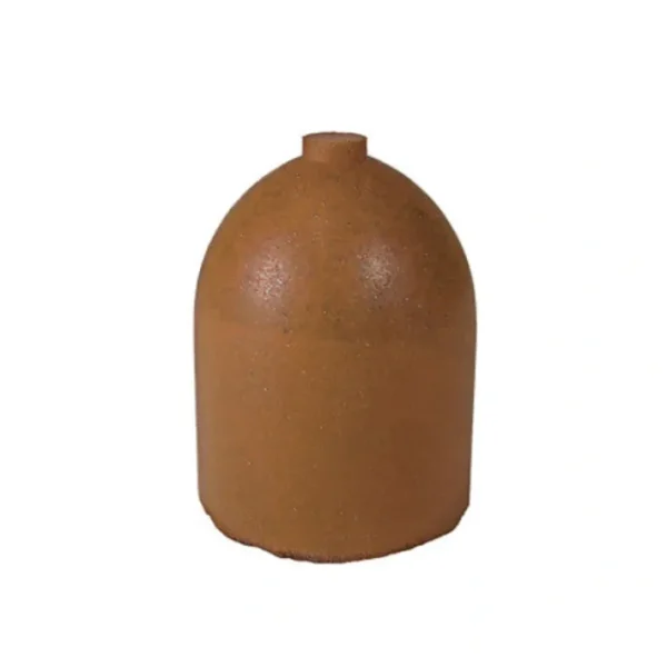 Hot Dedeco 0111 Rubber Abrasive Cone - Bullet 1 x 3/4 - Brown Extra Coarse Aluminum Oxide 1/Unit - One-stop shop for professional tools and equipment. Industrial