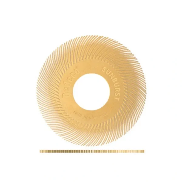 Dedeco 1888 Sunburst 6 TC Discs Peach 1 Micron (A/O) 40/Bx - One-stop shop for professional tools and equipment.^ Hand