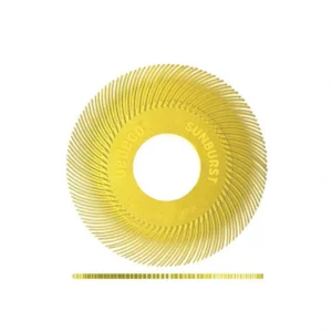 Dedeco 1884 Sunburst 6 TC Discs Yellow 80 Grit Size (A/O) 40/Bx - One-stop shop for professional tools and equipment.^ Hand