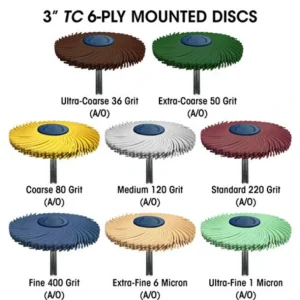Dedeco 2259 Sunburst 3 TC 6-Ply Brown 36 Grit Size (A/O) 1/4 1/Unit - One-stop shop for professional tools and equipment.^ Hand