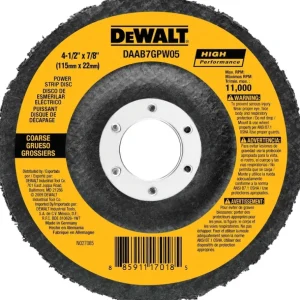 Dewalt DAAB7GPW05 4-1/2& X 7/8& Power Wheel Non-Woven Flap Disc - One-stop shop for professional tools and equipment.^ Power Tools