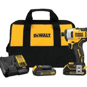 Dewalt DCF809C2 Atomic Compact Series 20V Max Brushless 1/4 In Impact Driver Kits - One-stop shop for professional tools and equipment.^ Power Tools