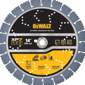Dewalt DW47427 Xp7 All-Purpose Segmented Diamond Blades - One-stop shop for professional tools and equipment.^ Power Tools