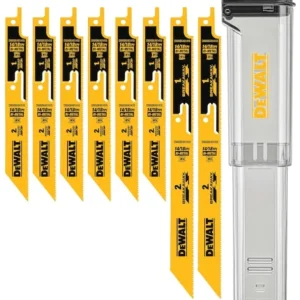 Dewalt DWABK48SETCS 8Pc. Breakaway Reciprocating Saw Blade Set W/Case - One-stop shop for professional tools and equipment.^ Power Tools
