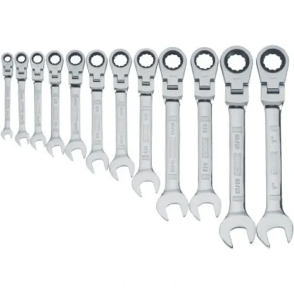 Dewalt DWMT19231 Dwmt 12Pc Sae Flexible Ratch Wr Set - One-stop shop for professional tools and equipment.^ Hand