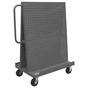 Durham AF-243652-PBS60-5PH-95 A-FRAME TRUCK, PEGBOARD PANELS, GRAY, 24 X 42-1/2 X 52 - One-stop shop for professional tools and equipment.^ Hand