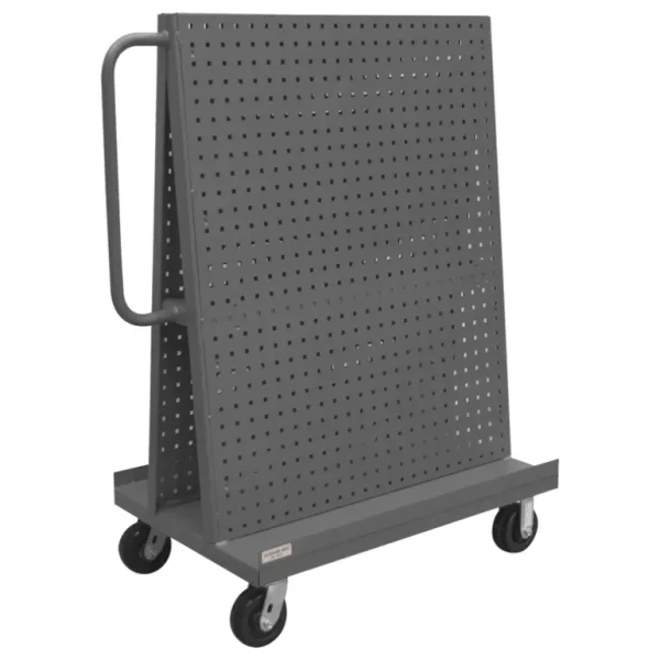 Durham AF-243652-PBS60-5PH-95 A-FRAME TRUCK, PEGBOARD PANELS, GRAY, 24 X 42-1/2 X 52 - One-stop shop for professional tools and equipment.^ Hand