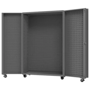 Durham DCM48-BDLP-95 EMPTY MOBILE CABINET, 14 GAUGE, CUSTOMIZABLE, 48 X 24 X 76 - One-stop shop for professional tools and equipment.^ Hand