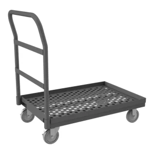 Durham EPTPLU24485PU95 PLATFORM TRUCK, PERFORATED DECK, 1400 LBS. CAPACITY, 24 X 48 - One-stop shop for professional tools and equipment.^ Hand
