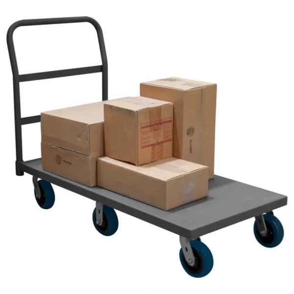 Durham EPT6W24606PU95 PLATFORM TRUCK, 6 CASTERS, 3600 LBS. CAPACITY, 24 X 60 - One-stop shop for professional tools and equipment.^ Hand