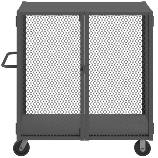 Durham HTL-3048-DD-95 CAGE TRUCK, LOW DECK, PAD LOCKABLE, 30 X 48, 2000 LBS. CAPACITY - One-stop shop for professional tools and equipment.^ Hand