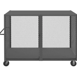 Durham HTL-4474-DD-95 CAGE TRUCK, LOW DECK, PAD LOCKABLE, 44 X 74, 2000 LBS. CAPACITY - One-stop shop for professional tools and equipment.^ Hand
