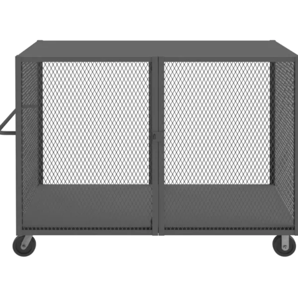 Durham HTL-4474-DD-95 CAGE TRUCK, LOW DECK, PAD LOCKABLE, 44 X 74, 2000 LBS. CAPACITY - One-stop shop for professional tools and equipment.^ Hand