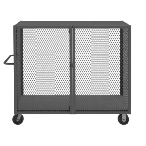 Durham HTL-2460-DD-95 CAGE TRUCK, LOW DECK, PAD LOCKABLE, 24 X 60, 2000 LBS. CAPACITY - One-stop shop for professional tools and equipment.^ Hand