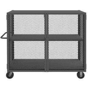Durham HTL-2460-DD-1AS-95 MESH TRUCK, 1 ADJUSTABLE SHELF, 24 X 60, 2000 LBS. CAPACITY - One-stop shop for professional tools and equipment.^ Hand