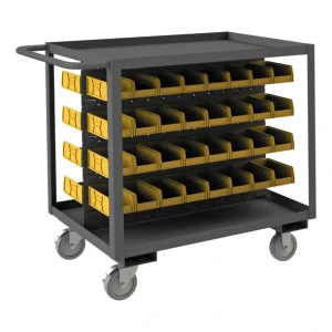 Durham RSC-2436-BLP-64-220-95 STOCK CART, 2 SHELF, 220 BINS, 24-1/4 X 42-1/4 X 37-5/8 - One-stop shop for professional tools and equipment.^ Hand