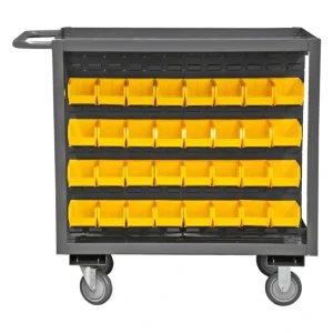 Durham RSC-2436-BLP-64-210-95 STOCK CART, 2 SHELF, 64 BINS, 24-1/4 X 42-1/4 X 37-5/8 - One-stop shop for professional tools and equipment.^ Hand