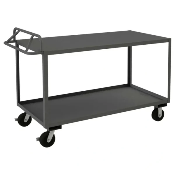 New Durham RSCE-3048-2-3.6K-TLD-95 STOCK CART, 2 SHELF, ERGONOMIC HANDLE, 30-1/4 X 54-1/4 X 45 - One-stop shop for professional tools and equipment. Hand