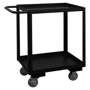 Durham RSC-182433-2-4PU-08T STOCK CART, 2 SHELF, BLACK, 18-1/4 X 30-1/4 X 33 - One-stop shop for professional tools and equipment.^ Hand