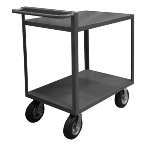 New Durham RSCR-2448-ALD-95 STOCK CART, 2 SHELF, RAISED HANDLE, 24-1/4 X 54-1/4 X 43-11/16 - One-stop shop for professional tools and equipment. Hand