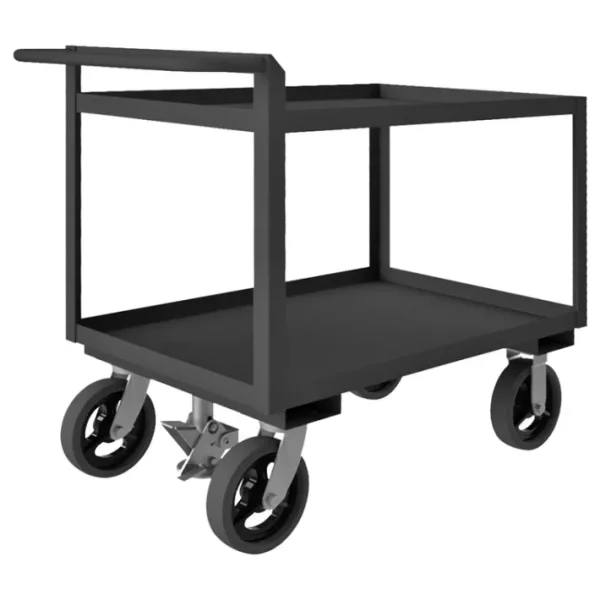 Discount Durham RSCR304836ALUFL8MR95 STOCK CART, 2 SHELF, RAISED HANDLE, 30-1/4 X 54-1/4 X 36 - One-stop shop for professional tools and equipment. Hand