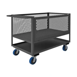 Durham 4STEDG-EX-3048-6PU-95 4 SIDED MESH BOX TRUCK, DROP GATE, 48 X 30 - One-stop shop for professional tools and equipment.^ Hand