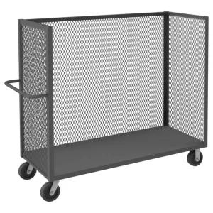 Durham 3ST-EX2460-95 3 SIDED MESH TRUCK, 1 BASE SHELF, 24 X 60 - One-stop shop for professional tools and equipment.^ Hand