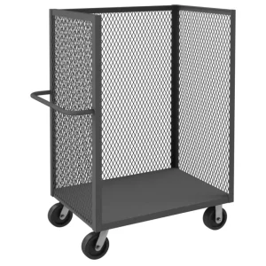 Durham 3ST-EX2436-95 3 SIDED MESH TRUCK, 1 BASE SHELF, 24 X 36 - One-stop shop for professional tools and equipment.^ Hand