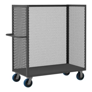 Durham 3ST-EX2448-6PU-95 3 SIDED MESH TRUCK, 1 BASE SHELF, 24 X 48 - One-stop shop for professional tools and equipment.^ Hand