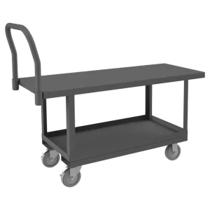 Durham WHPT30605PU95 PLATFORM TRUCK, WORK HEIGHT, 2 SHELF , 1400 LBS. CAPACITY, 30 X 60 - One-stop shop for professional tools and equipment.^ Hand